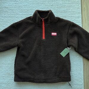Dairy Boy Fleece in Brown Bear NWT M/L